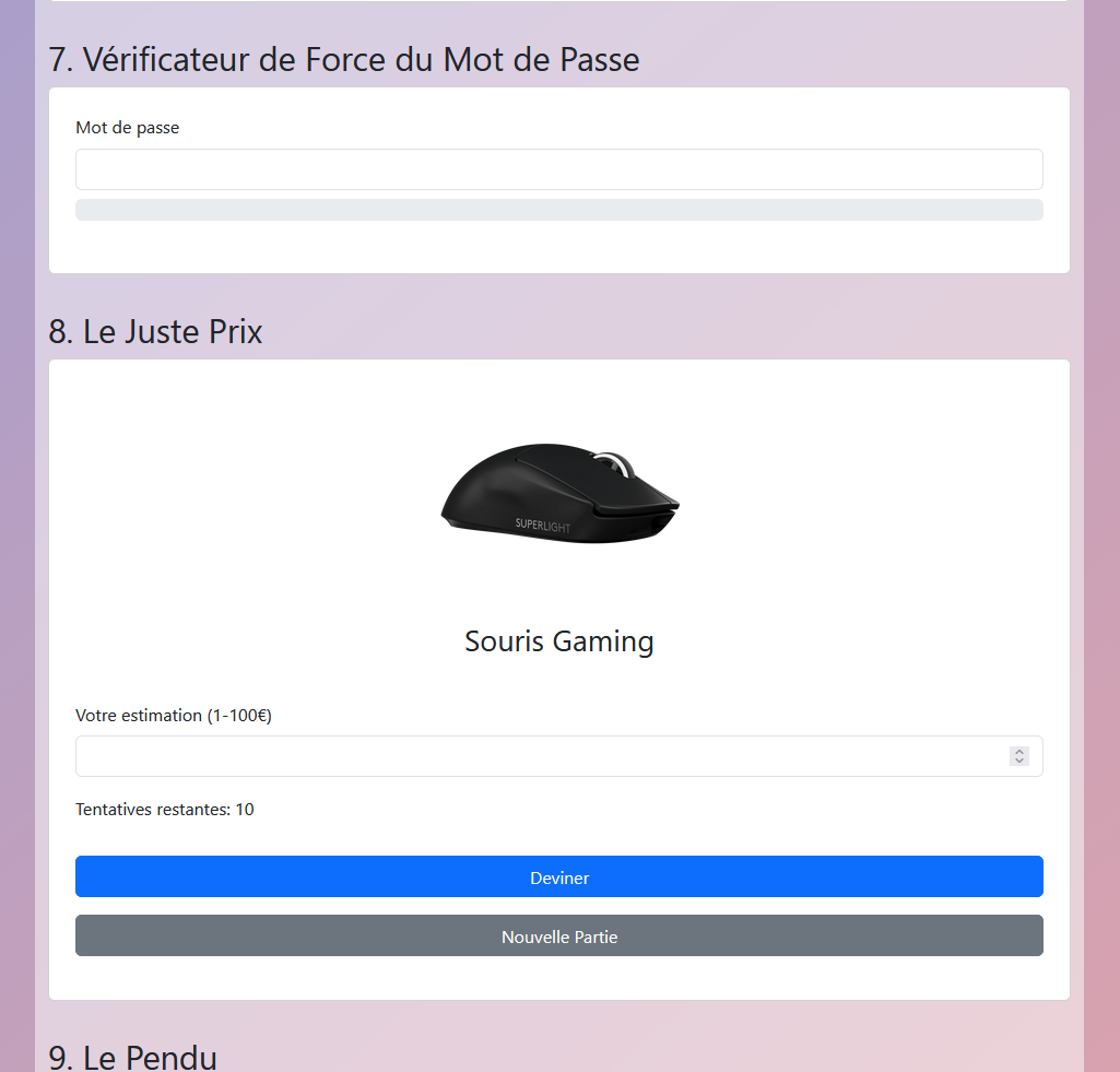 site web 'Games On'